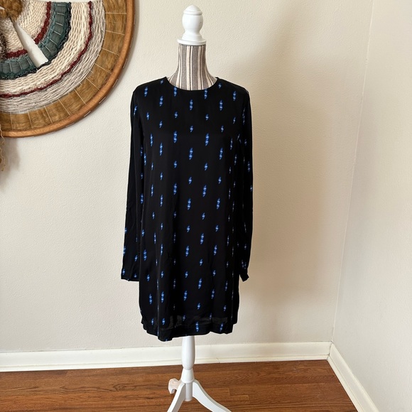 Equipment Femme Lightning Bolt Shift Dress Women's Extra large - Picture 8 of 10